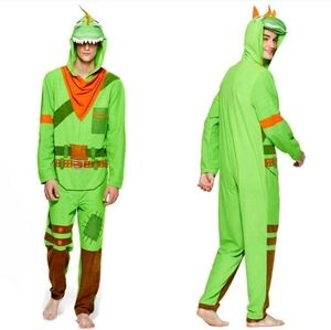NWT! Fortnite Rex Onesie Uinion Suit Pajama mens